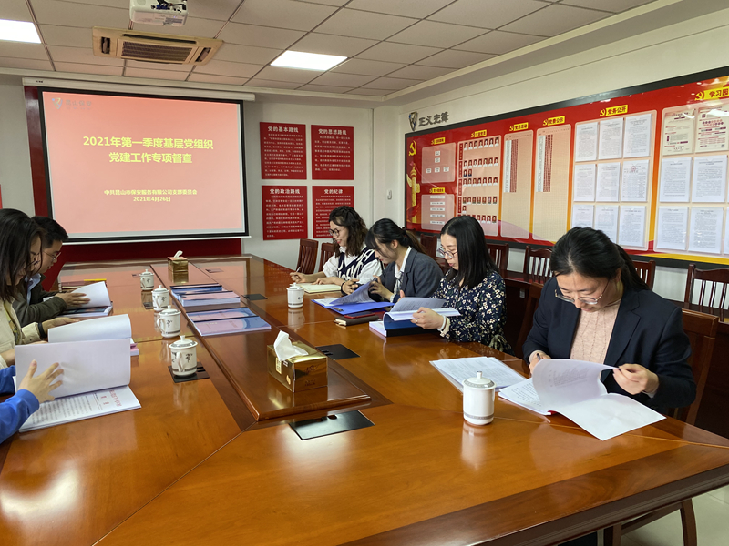 保安支部開展2021年第一季度基層黨組織黨建工作專項督查.jpg